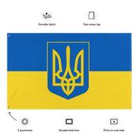 National Tryzub - Ukrainian Flag - Saint Javelin