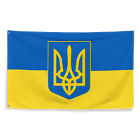 National Tryzub - Ukrainian Flag - Saint Javelin