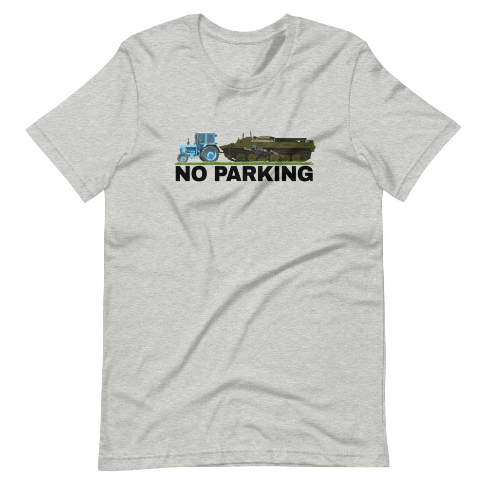 No Parking for Russian Tanks - Adult TShirt - Saint Javelin