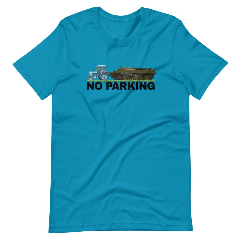 No Parking for Russian Tanks - Adult TShirt - Saint Javelin