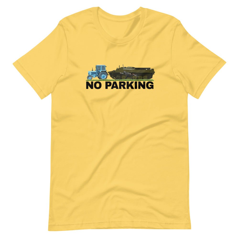 No Parking for Russian Tanks - Adult TShirt - Saint Javelin