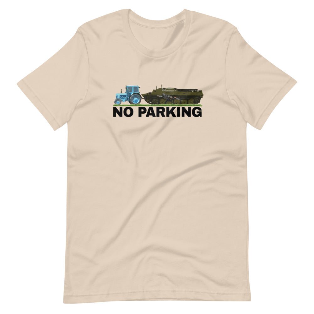 No Parking for Russian Tanks - Adult TShirt - Saint Javelin