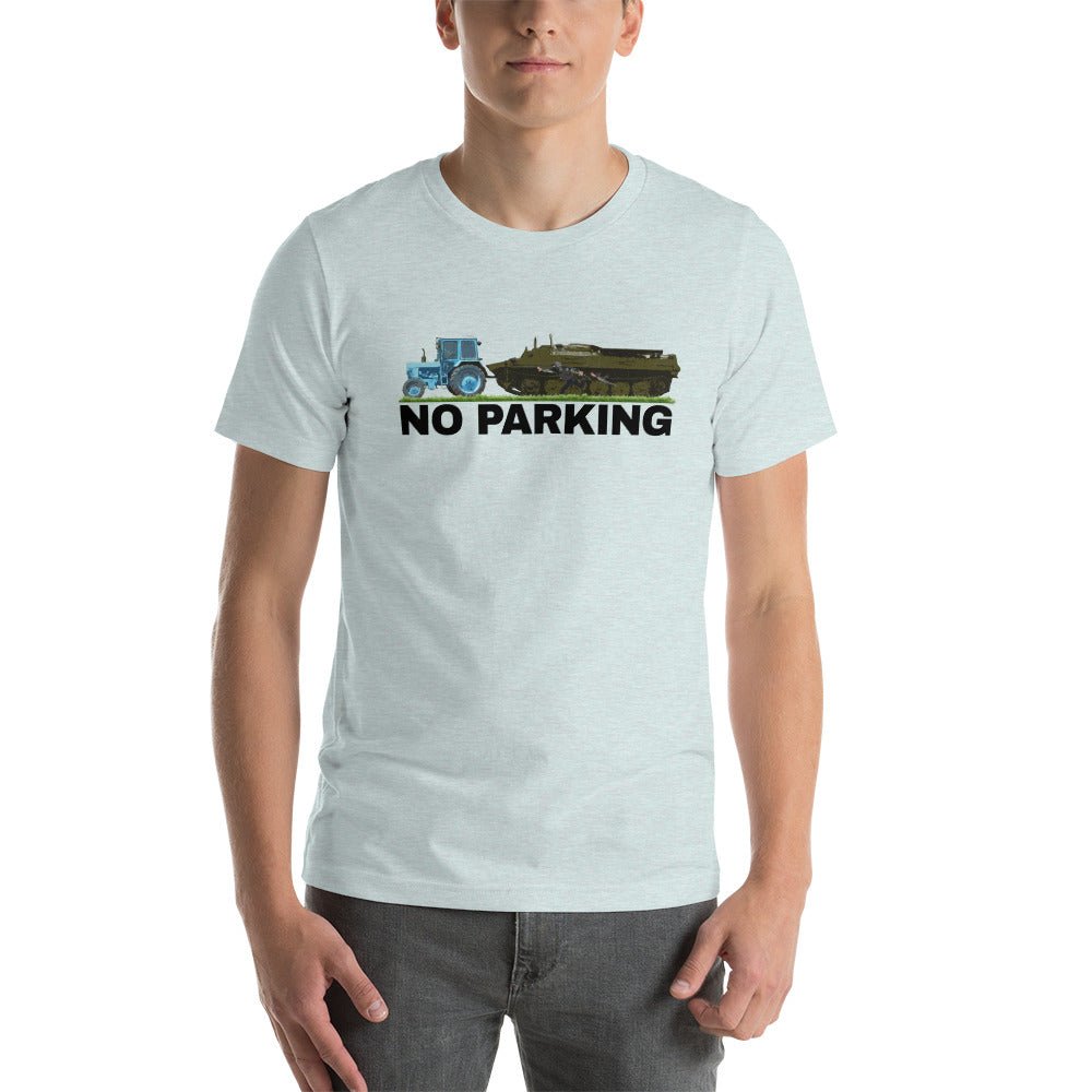 No Parking for Russian Tanks - Adult TShirt - Saint Javelin
