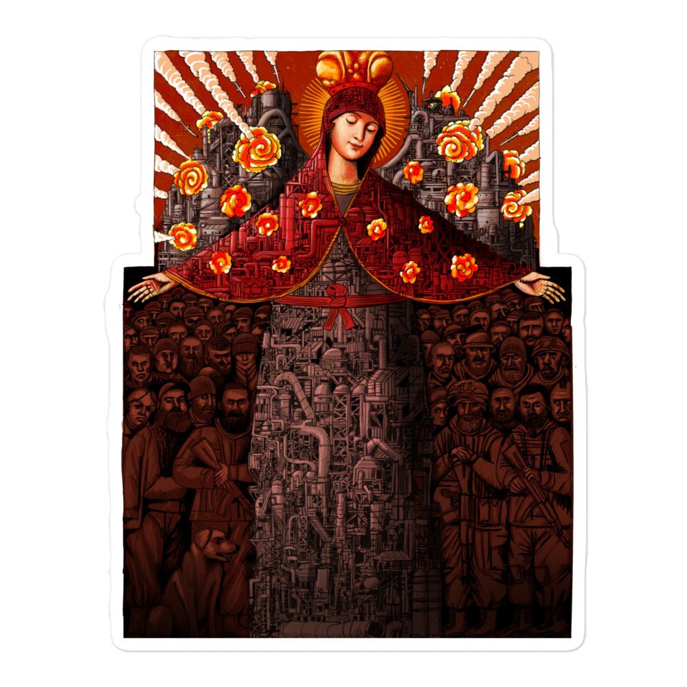 Our Lady of Mariupol - Sticker