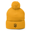 Freedom Tryzub - Pom-Pom Beanie Hat