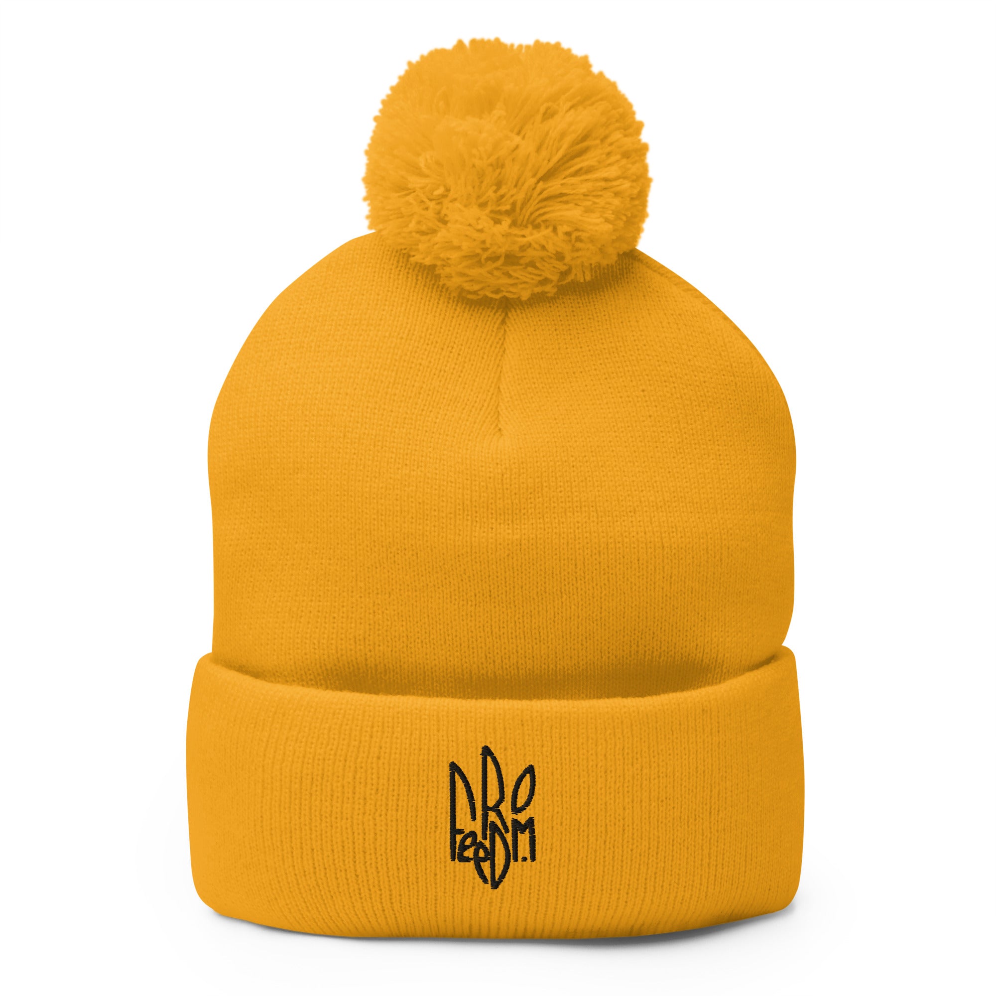 Freedom Tryzub - Pom-Pom Beanie Hat