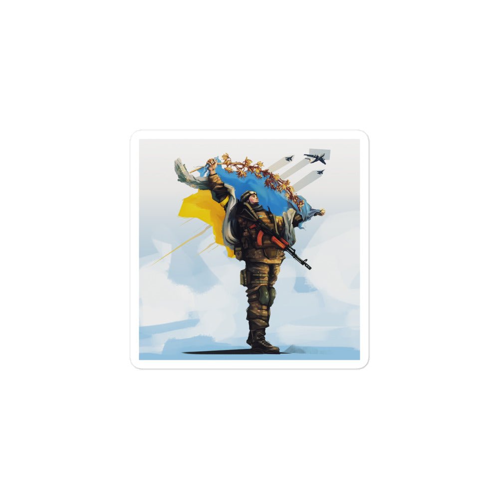 Protector of Ukraine - Sticker - Saint Javelin