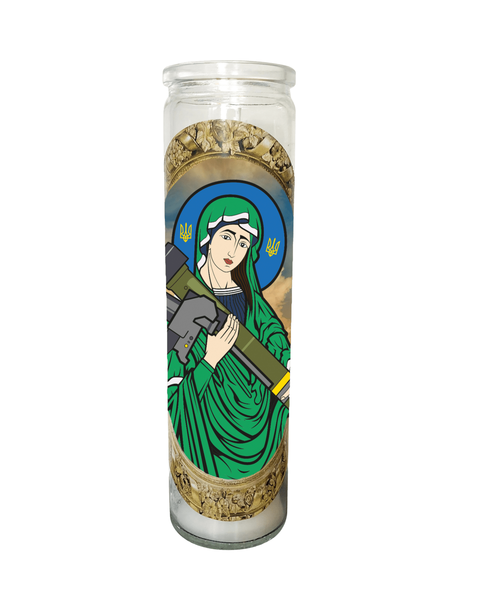 Saint Javelin Prayer Candle
