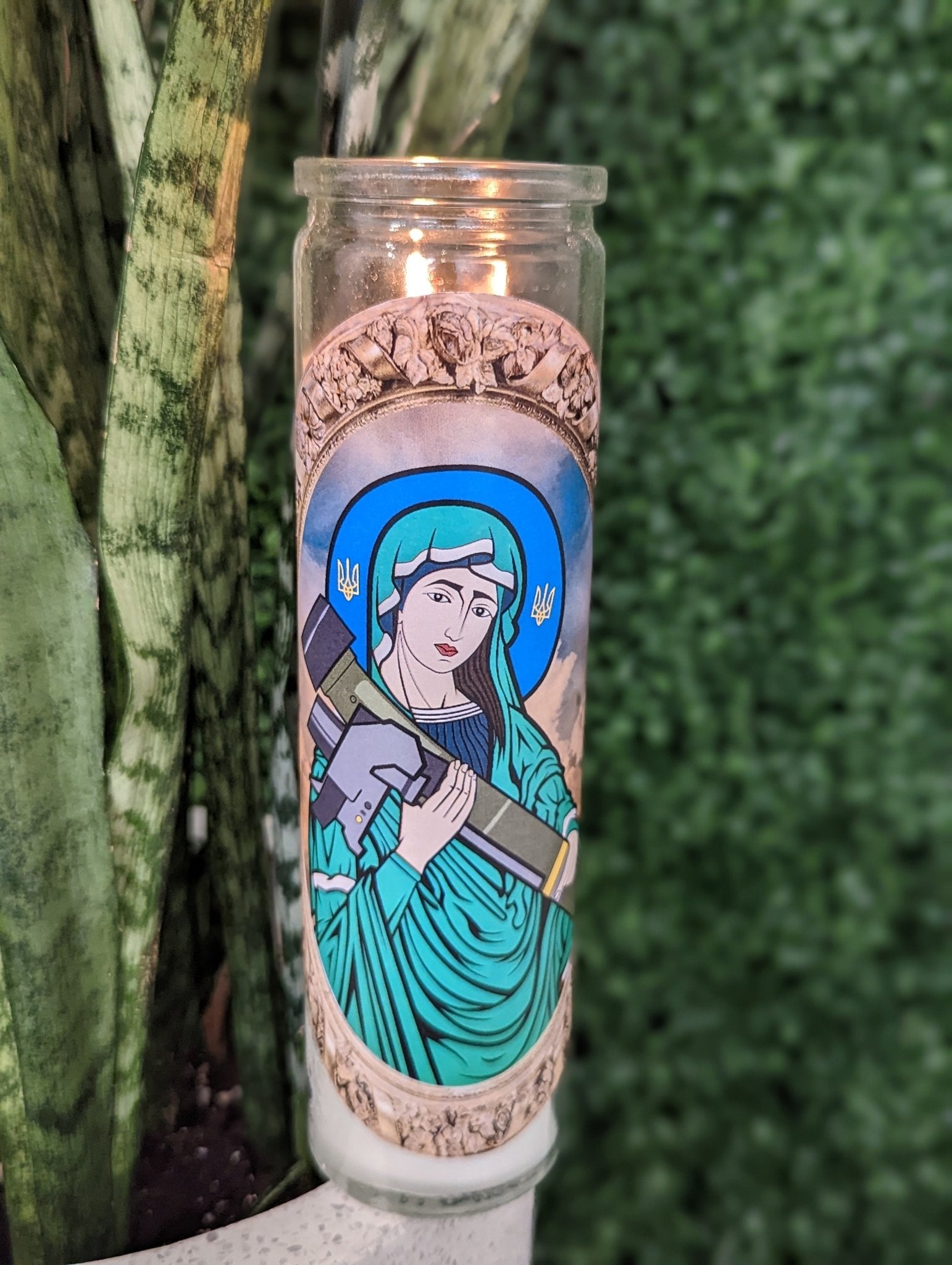 Saint Javelin Prayer Candle - Saint Javelin