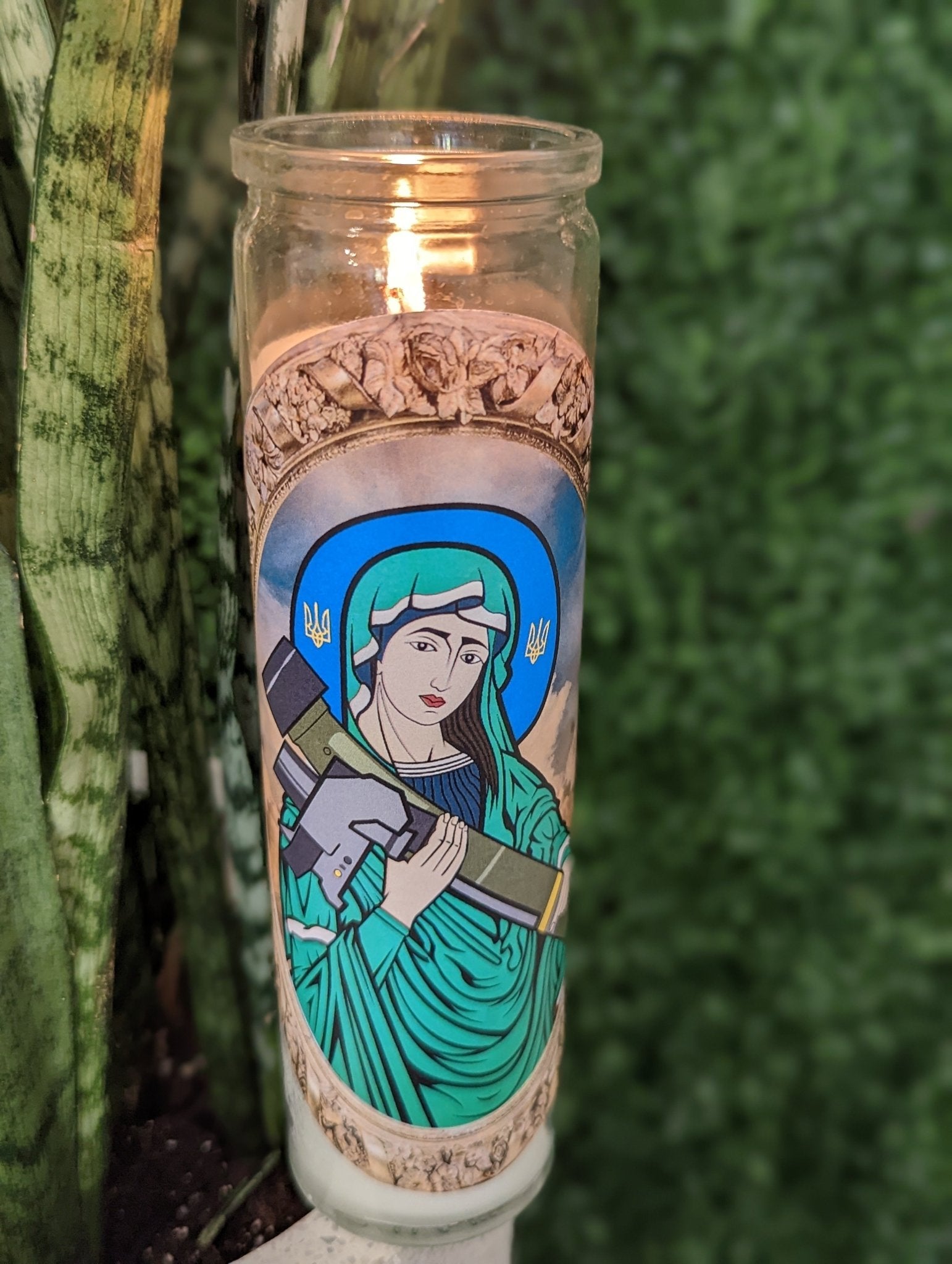 Saint Javelin Prayer Candle - Saint Javelin