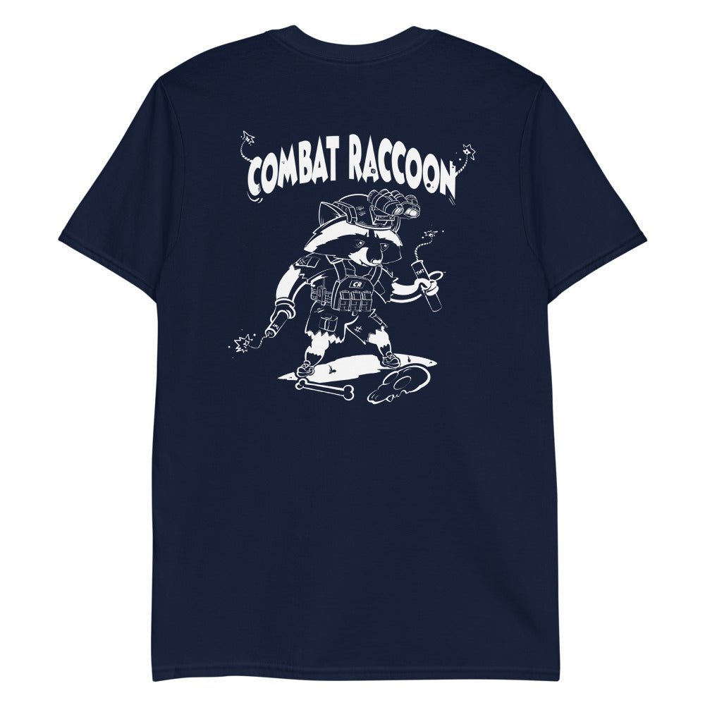 Saint Javelin x Combat Raccoon - Adult TShirt - Saint Javelin