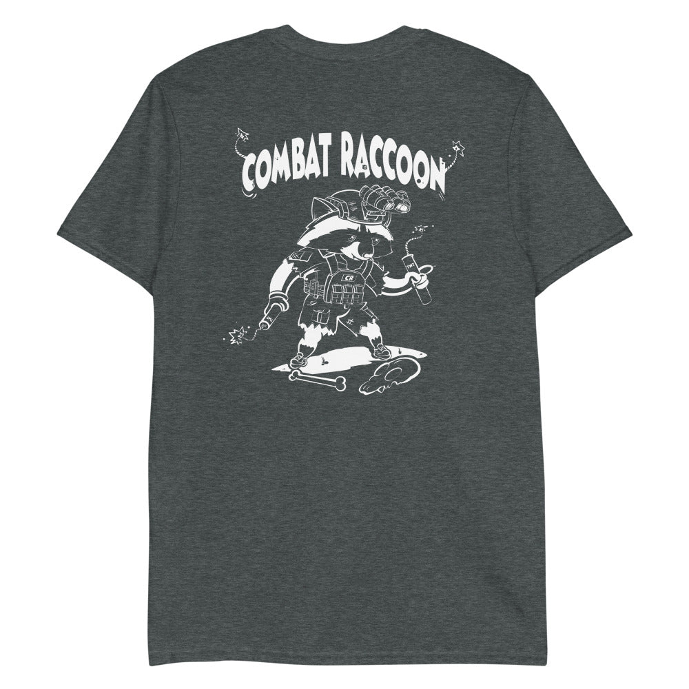 Saint Javelin x Combat Raccoon - Adult TShirt - Saint Javelin