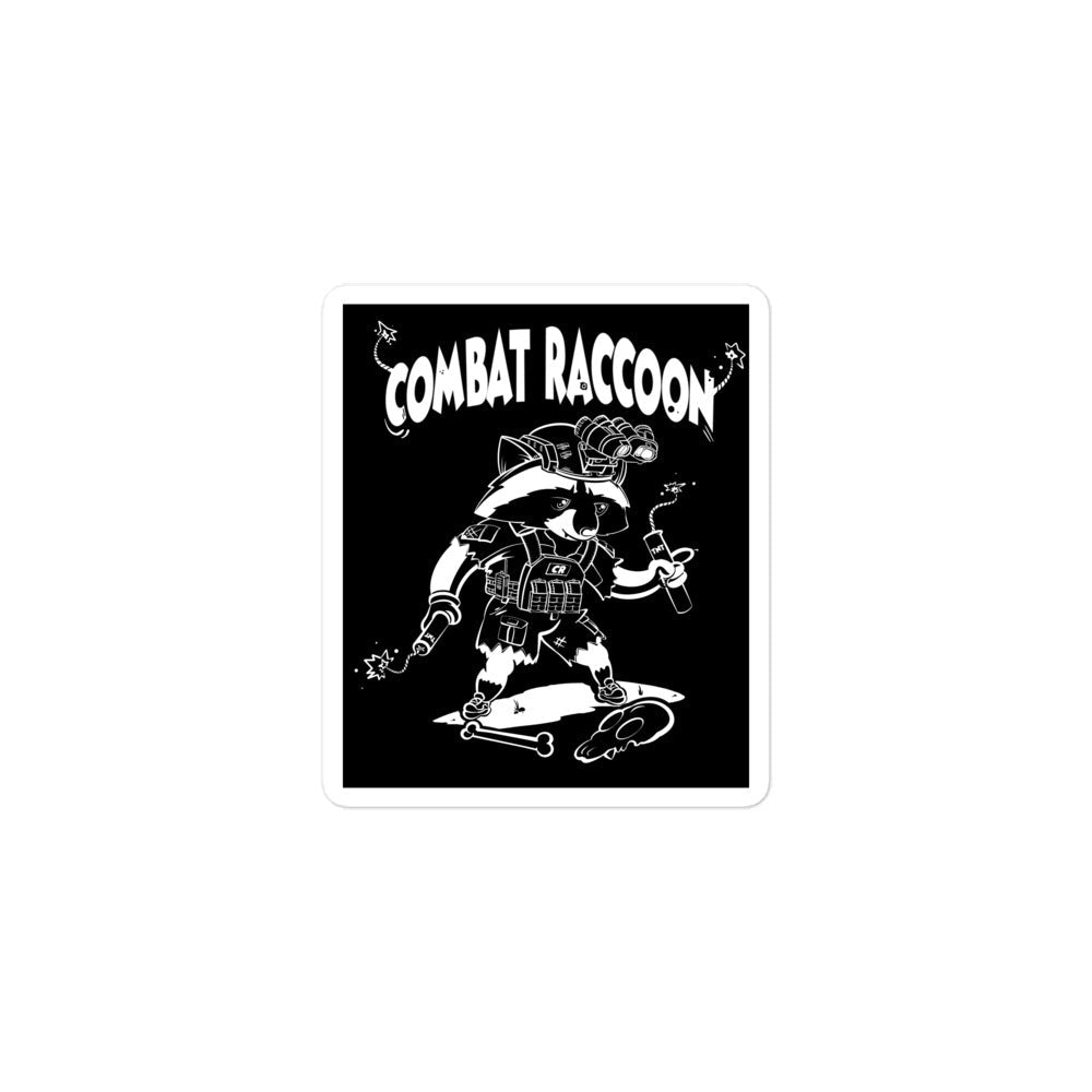 Saint Javelin x Combat Raccoon - Sticker - Saint Javelin