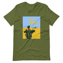 Slava Ukraini Soldier on Battlefield - Adult TShirt - Saint Javelin