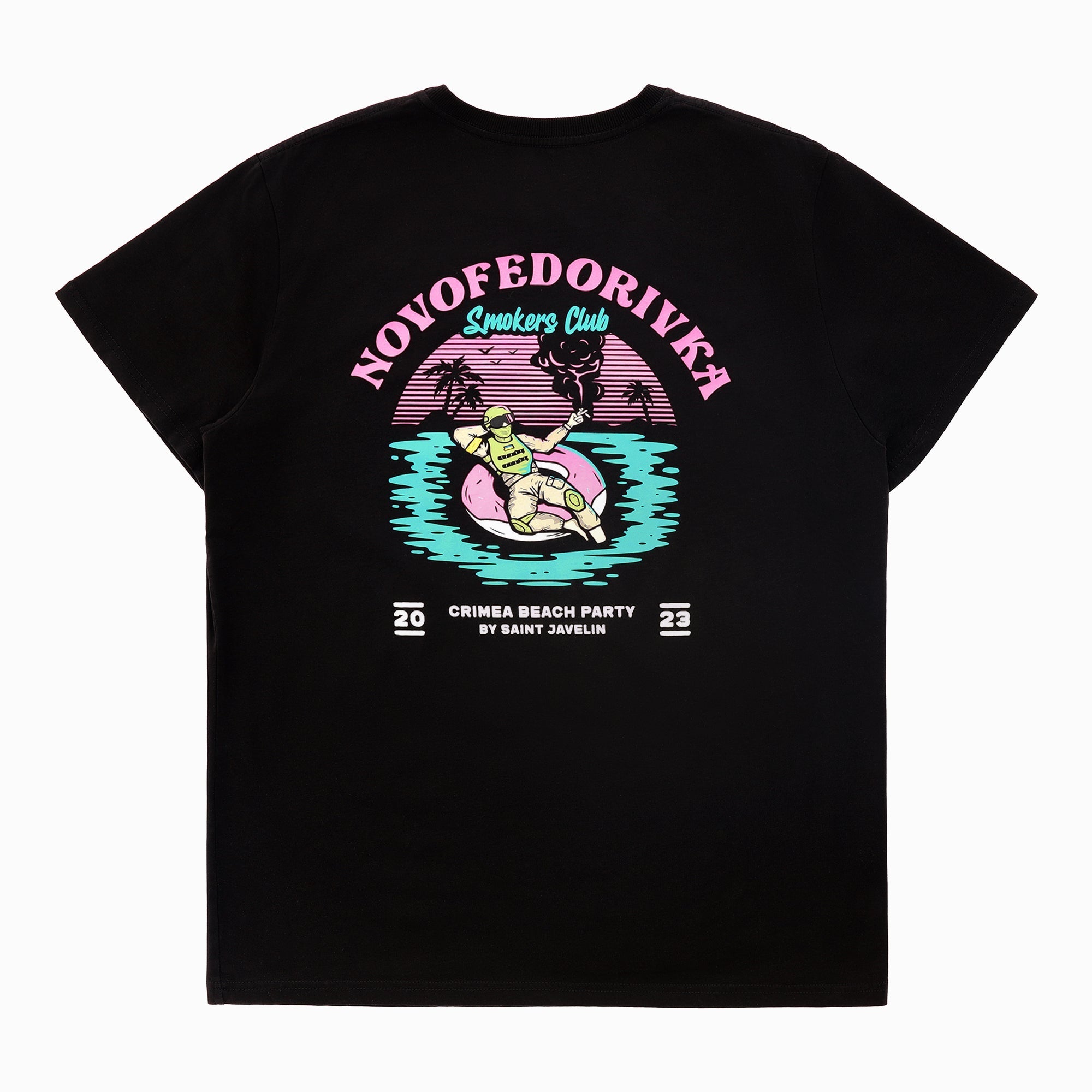 Smokers Club Novofedorivka  – Adult T-Shirt - Saint Javelin