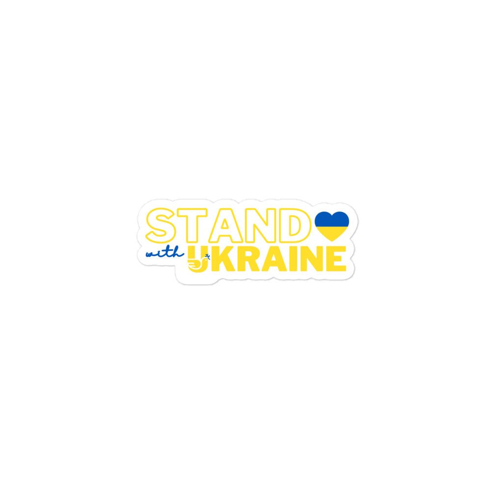 Stand With Ukraine - Sticker - Saint Javelin