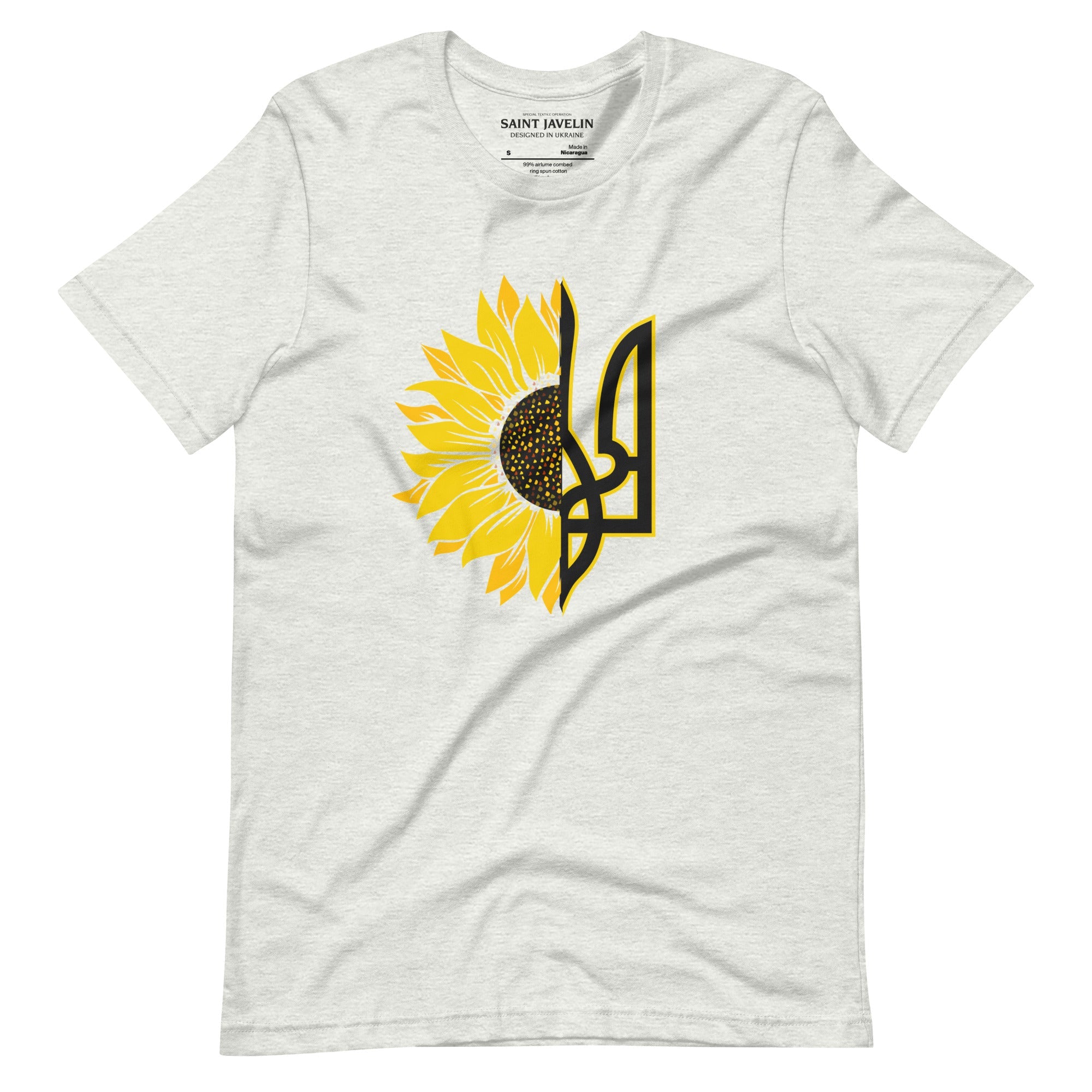 Sunflower + Tryzub - Adult TShirt - Saint Javelin