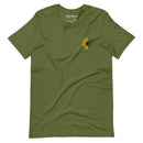 Sunflower + Tryzub - Embroidered Adult TShirt - Saint Javelin