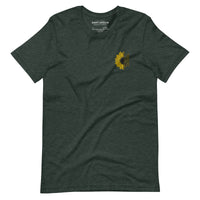 Sunflower + Tryzub - Embroidered Adult TShirt - Saint Javelin