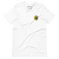 Sunflower + Tryzub - Embroidered Adult TShirt - Saint Javelin