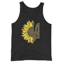 Sunflowers + Tryzub - Adult Tank Top - Saint Javelin