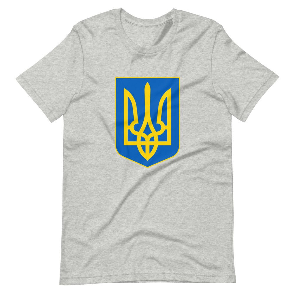Tryzub Coat of Arms - Adult TShirt - Saint Javelin