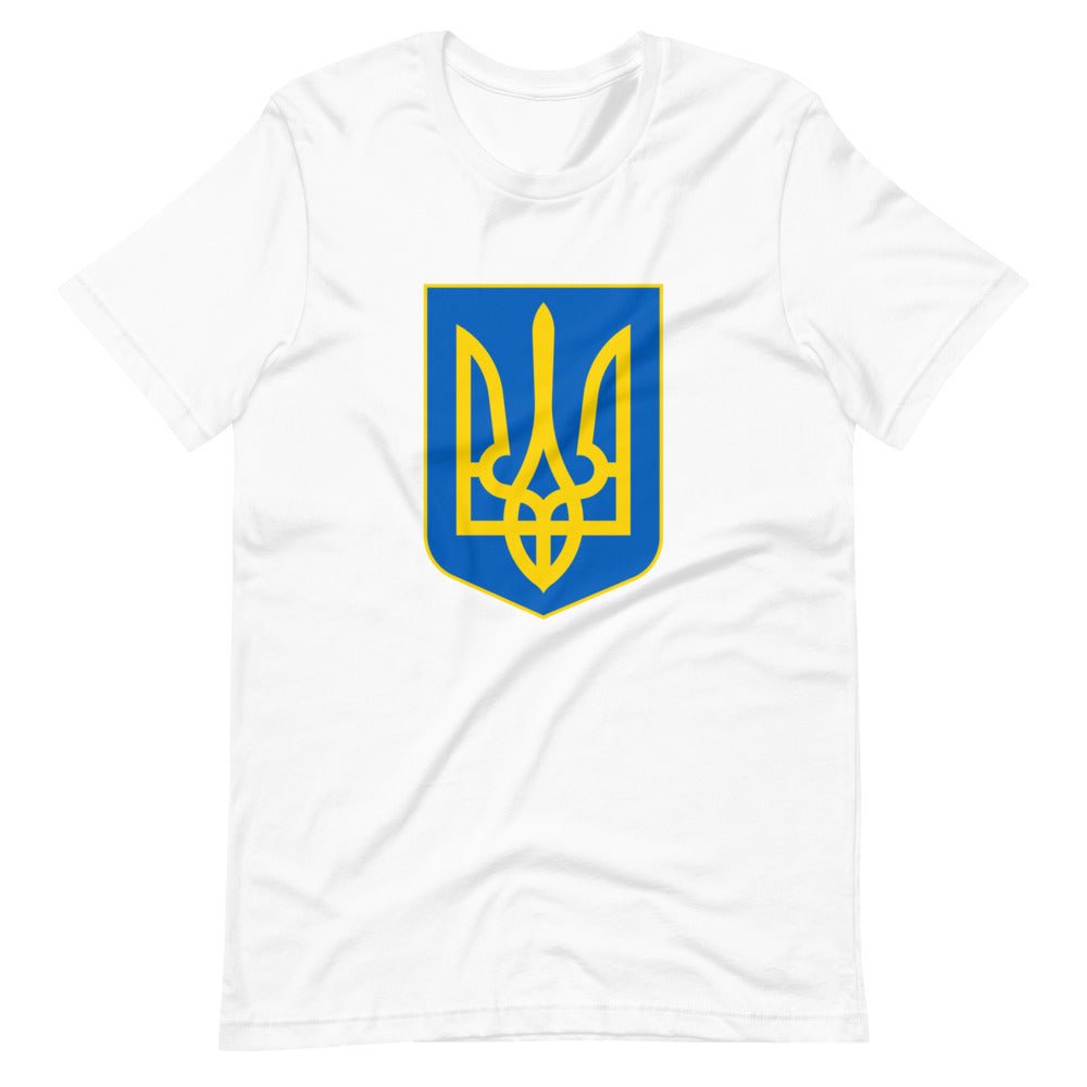 Tryzub Coat of Arms - Adult TShirt - Saint Javelin
