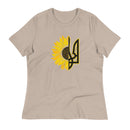 Tryzub + Sunflower - Adult Women's TShirt - Saint Javelin