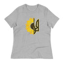 Tryzub + Sunflower - Adult Women's TShirt - Saint Javelin