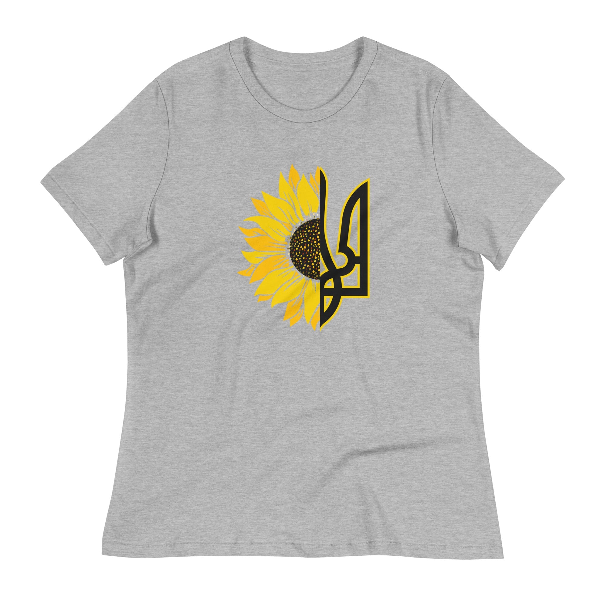 Tryzub + Sunflower - Adult Women's TShirt - Saint Javelin
