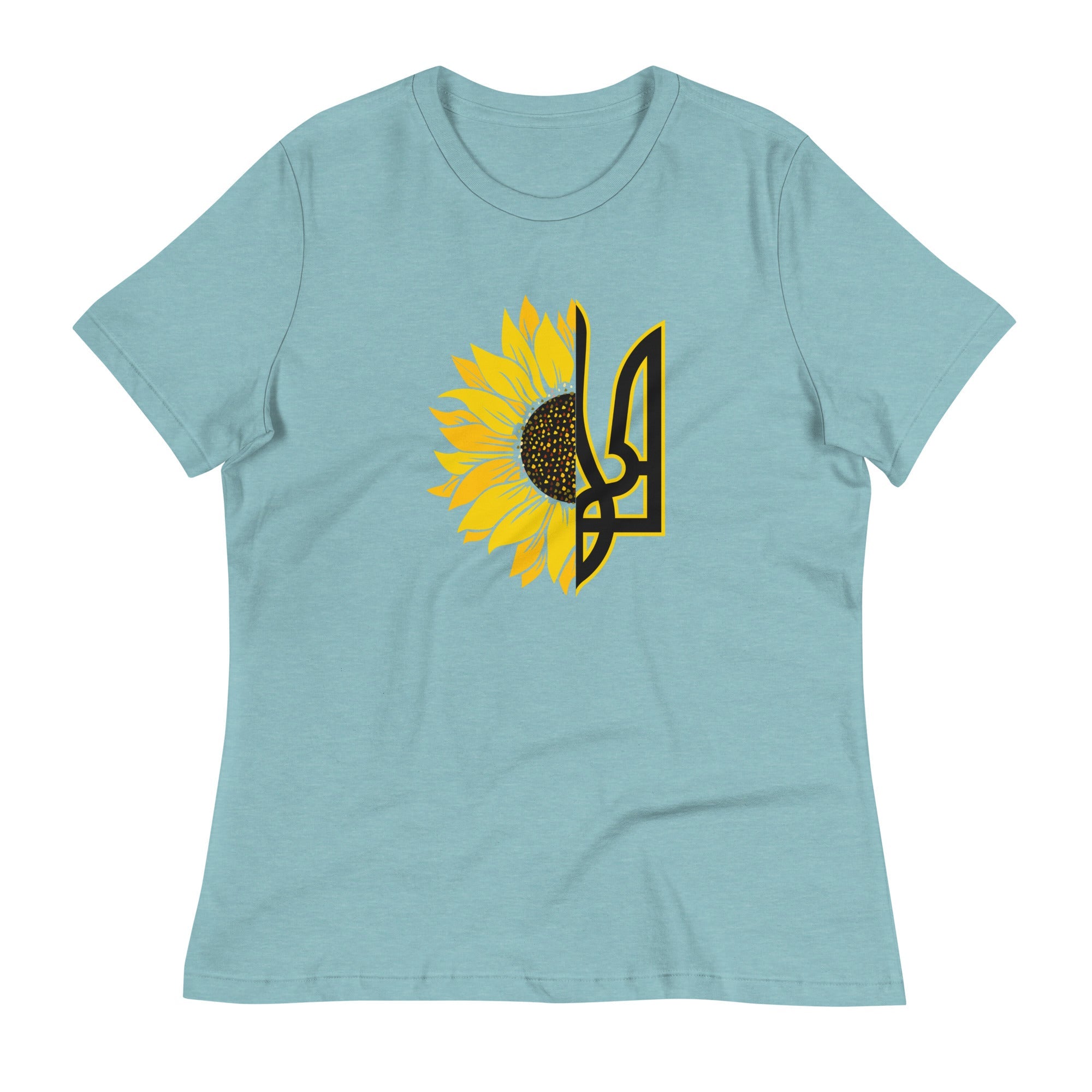 Tryzub + Sunflower - Adult Women's TShirt - Saint Javelin