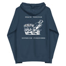 Tryzub x HIMARS - Peace Through Superior Firepower - Adult Zip Up Hoodie - Saint Javelin