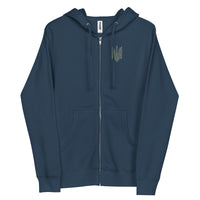 Tryzub x HIMARS - Peace Through Superior Firepower - Adult Zip Up Hoodie - Saint Javelin