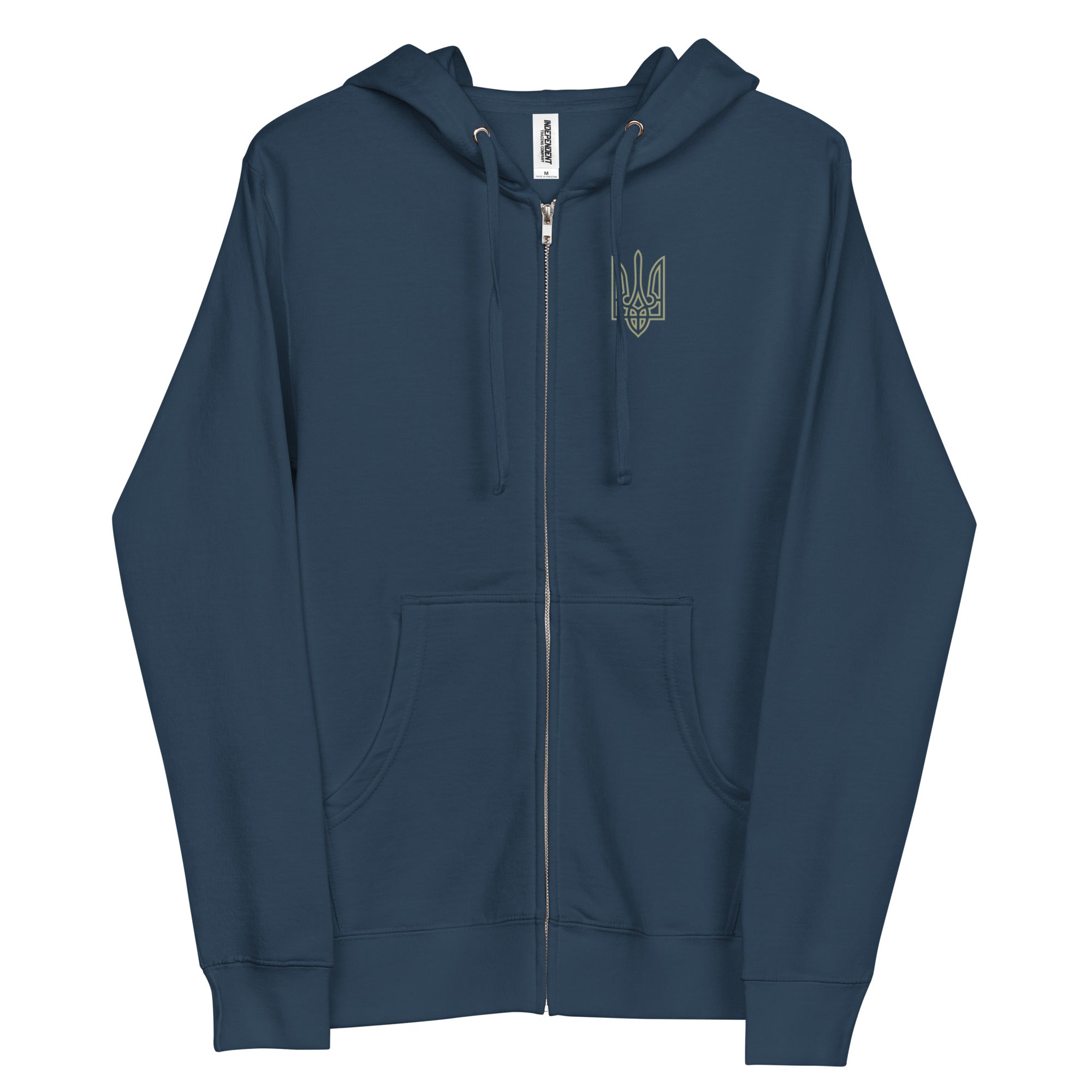 Tryzub x HIMARS - Peace Through Superior Firepower - Adult Zip Up Hoodie - Saint Javelin