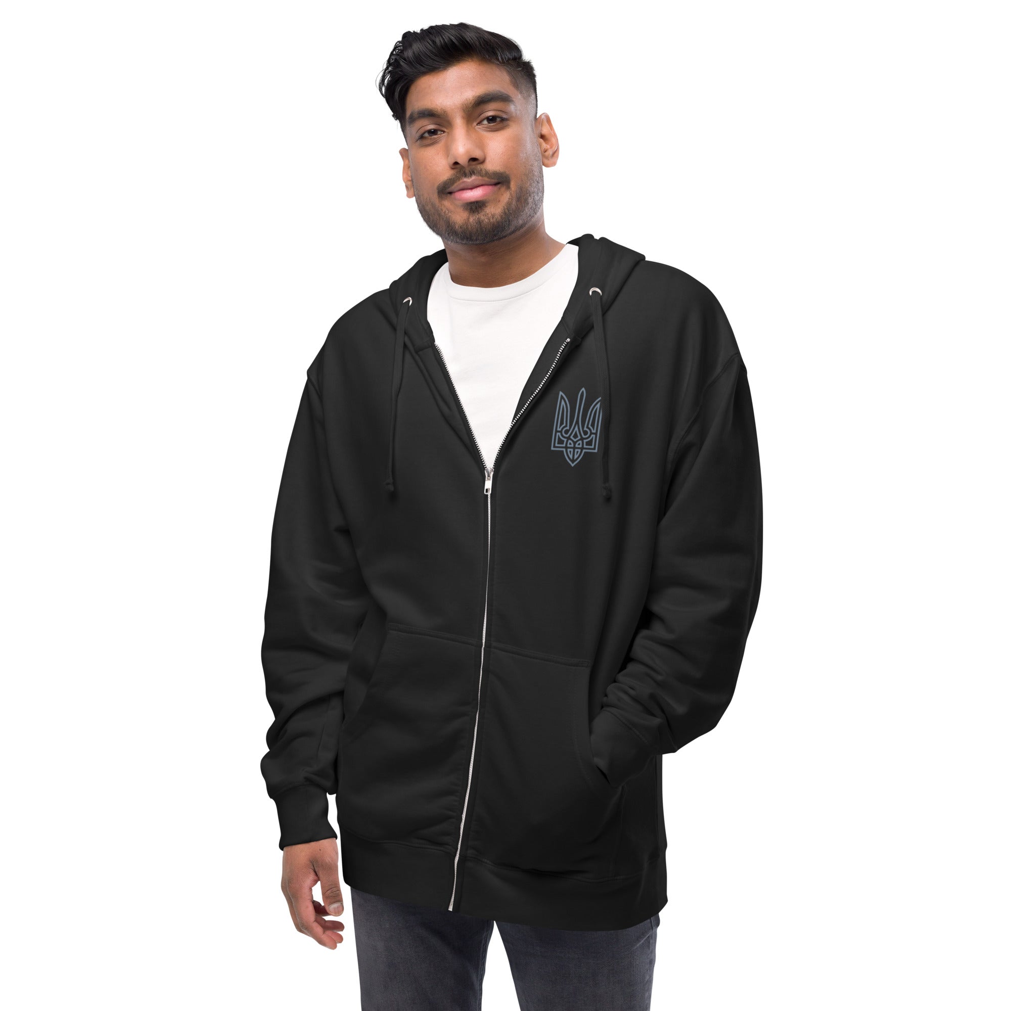 Tryzub x Saint Javelin - Adult Hoodie Zip Up - Saint Javelin