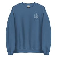 Tryzub x Ukraine or Death - Adult Crewneck Sweatshirt - Saint Javelin