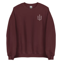 Tryzub x Ukraine or Death - Adult Crewneck Sweatshirt - Saint Javelin