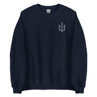 Tryzub x Ukraine or Death - Adult Crewneck Sweatshirt - Saint Javelin