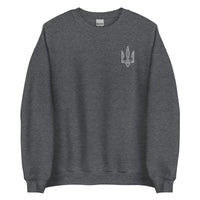 Tryzub x Ukraine or Death - Adult Crewneck Sweatshirt - Saint Javelin