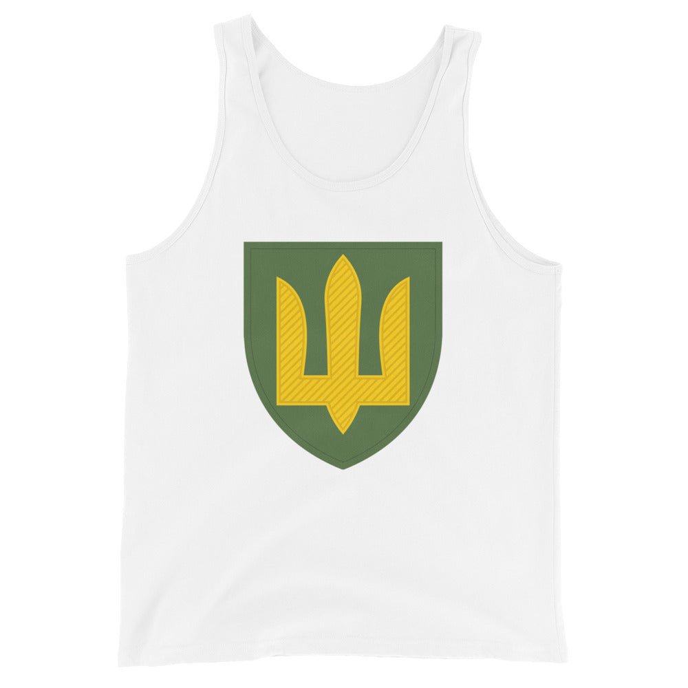 Ukrainian Armoured Forces Tryzub - Adult Tank Top - Saint Javelin