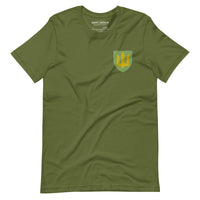 Ukrainian Army Tryzub - Embroidered Adult TShirt - Saint Javelin