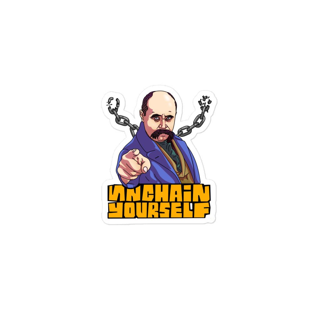 Unchain Yourself - Taras Shevchenko - Sticker - Saint Javelin