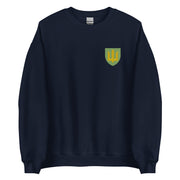 Ukrainian Army Tryzub - Embroidered Adult Crewneck Sweatshirt