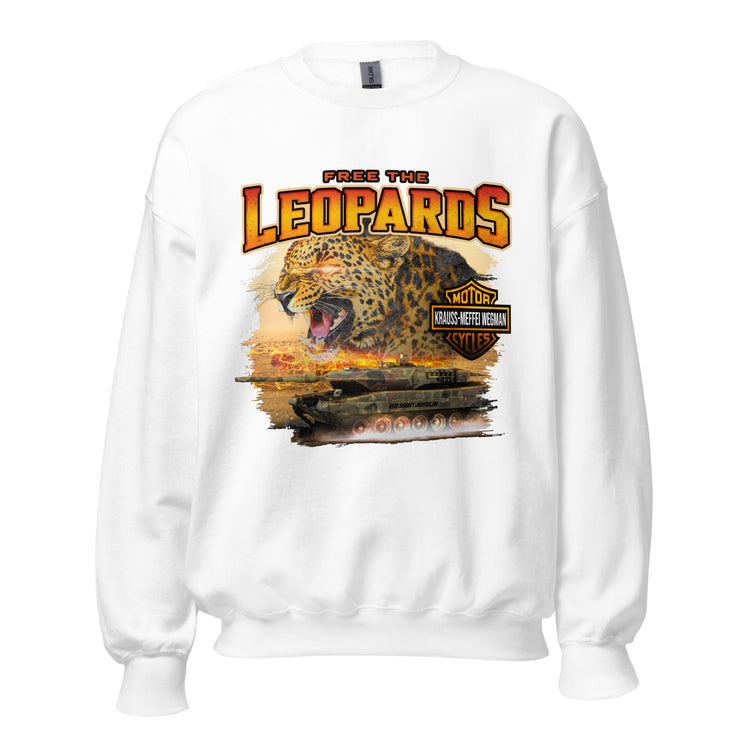 Leopard 2 Tank - Adult Crewneck Sweatshirt