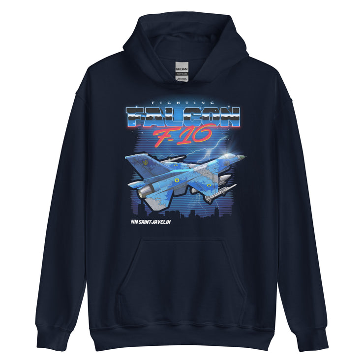F-16 Falcon - Vintage Collection - Adult Hoodie
