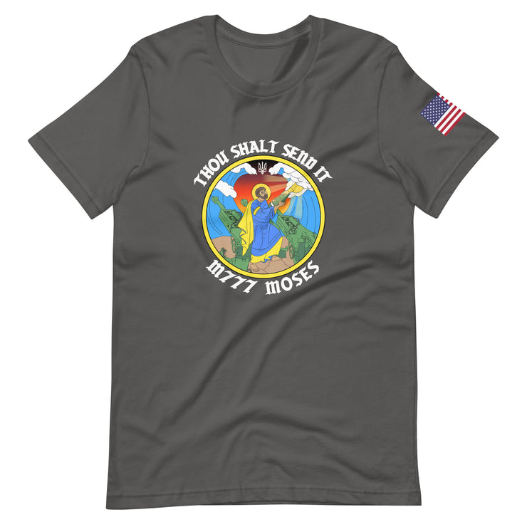 Moses M777 x Thank You America Flag on Sleeve - Adult TShirt