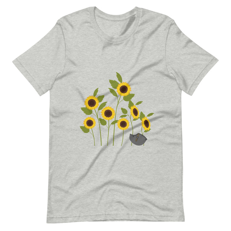 Sunflowers during a War - Adult TShirt