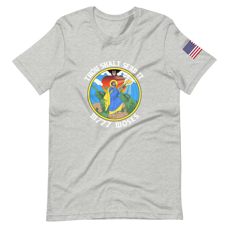 Moses M777 x Thank You America Flag on Sleeve - Adult TShirt