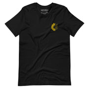 Sunflower + Tryzub - Embroidered Adult TShirt