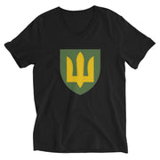 Ukrainian Armoured Forces Tryzub - Adult VNeck TShirt
